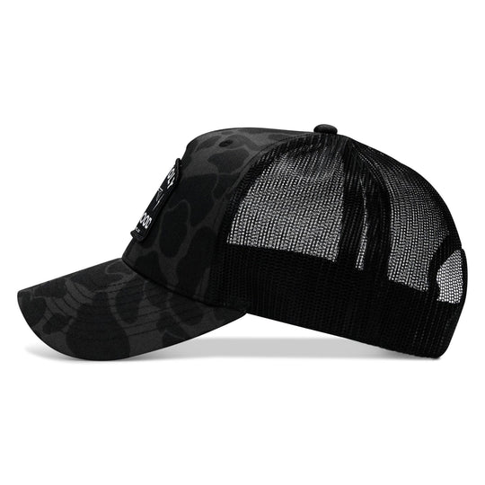 One Revolver Surfboards - Half Holy. Half Hood. Patch Snapback Hat HEADWEAR