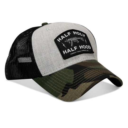 One Revolver Surfboards - Half Holy. Half Hood. Patch Snapback Hat HEADWEAR