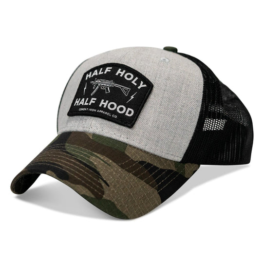 One Revolver Surfboards - Half Holy. Half Hood. Patch Snapback Hat HEADWEAR