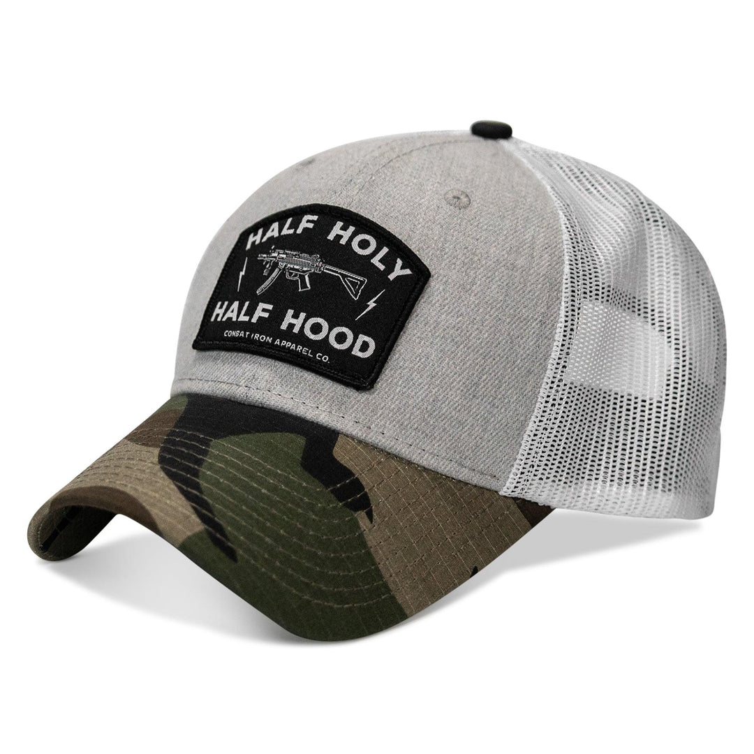 One Revolver Surfboards - Half Holy. Half Hood. Patch Snapback Hat HEADWEAR