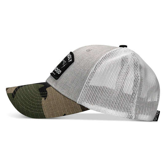 One Revolver Surfboards - Half Holy. Half Hood. Patch Snapback Hat HEADWEAR