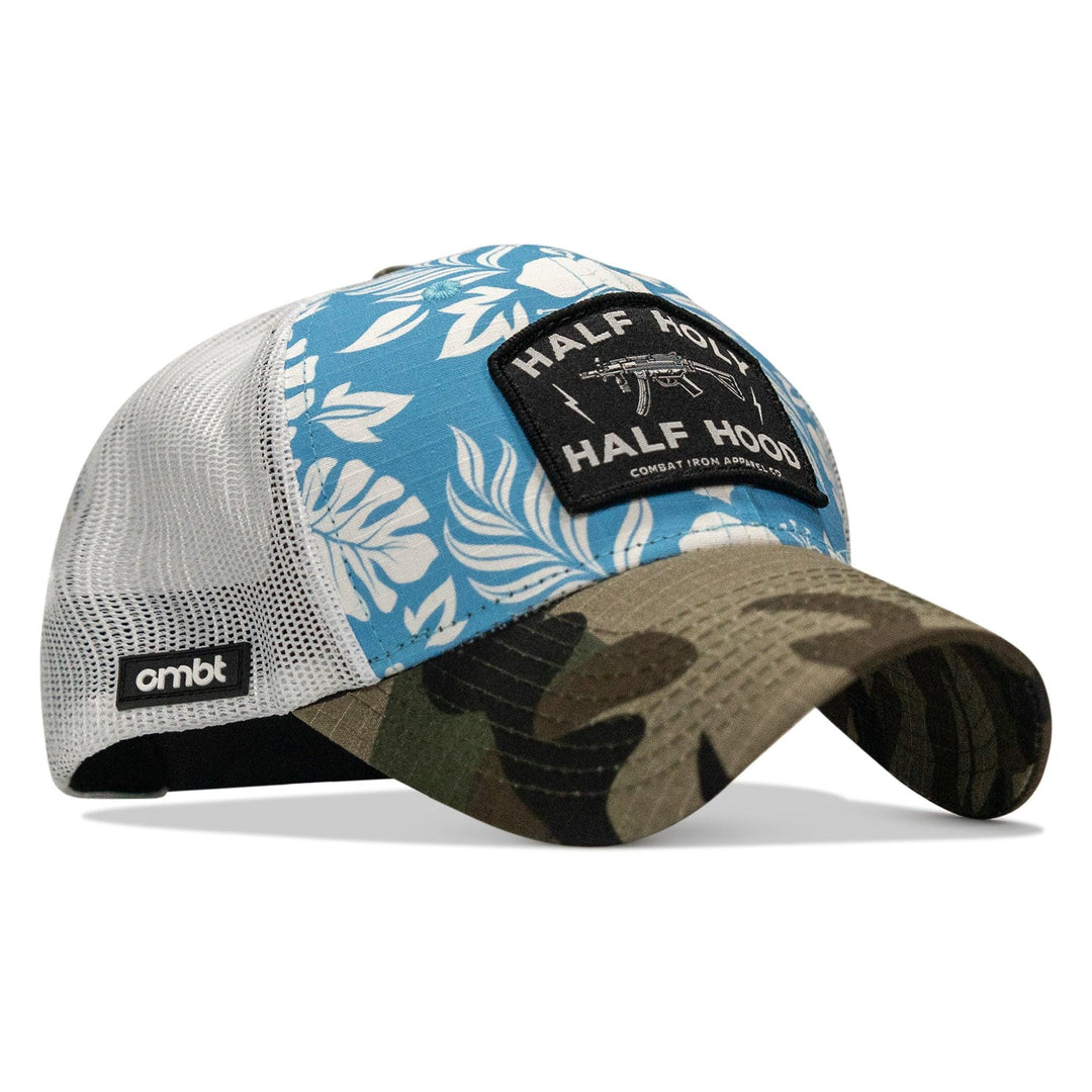 One Revolver Surfboards - Half Holy. Half Hood Patch Original Ripstop Snapback Hat HEADWEAR