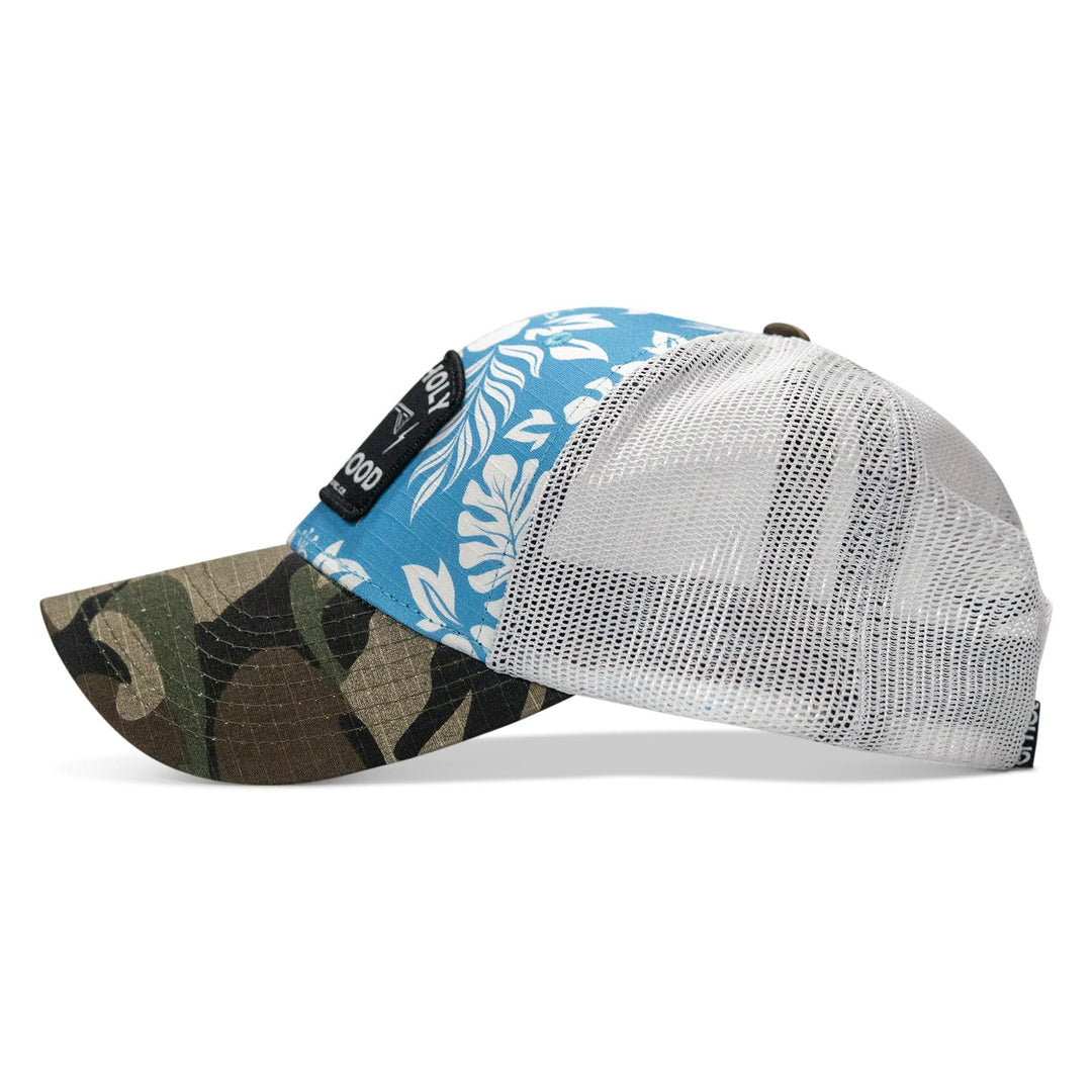 One Revolver Surfboards - Half Holy. Half Hood Patch Original Ripstop Snapback Hat HEADWEAR