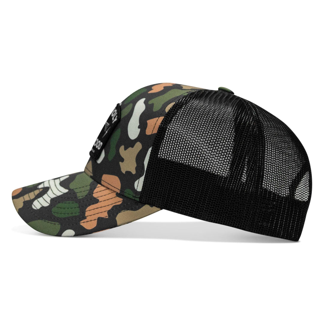 One Revolver Surfboards - Half Holy. Half Hood. Patch Snapback Hat HEADWEAR