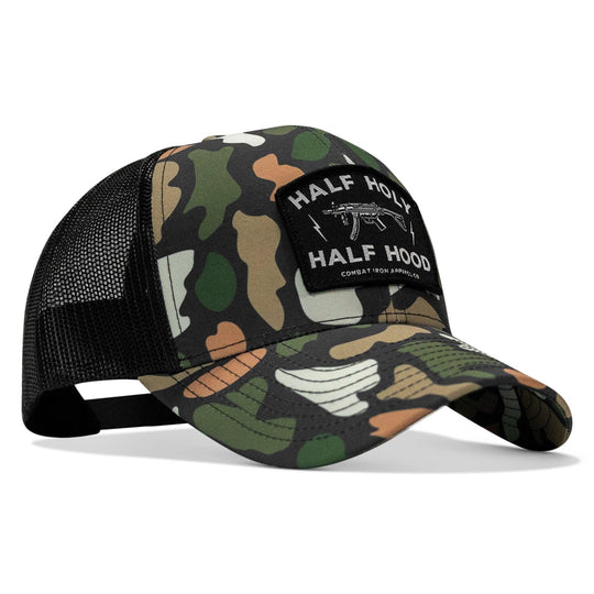 One Revolver Surfboards - Half Holy. Half Hood. Patch Snapback Hat HEADWEAR