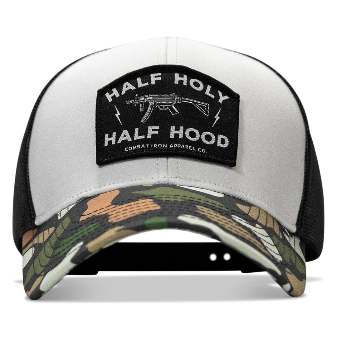One Revolver Surfboards - Half Holy. Half Hood. Patch Snapback Hat HEADWEAR