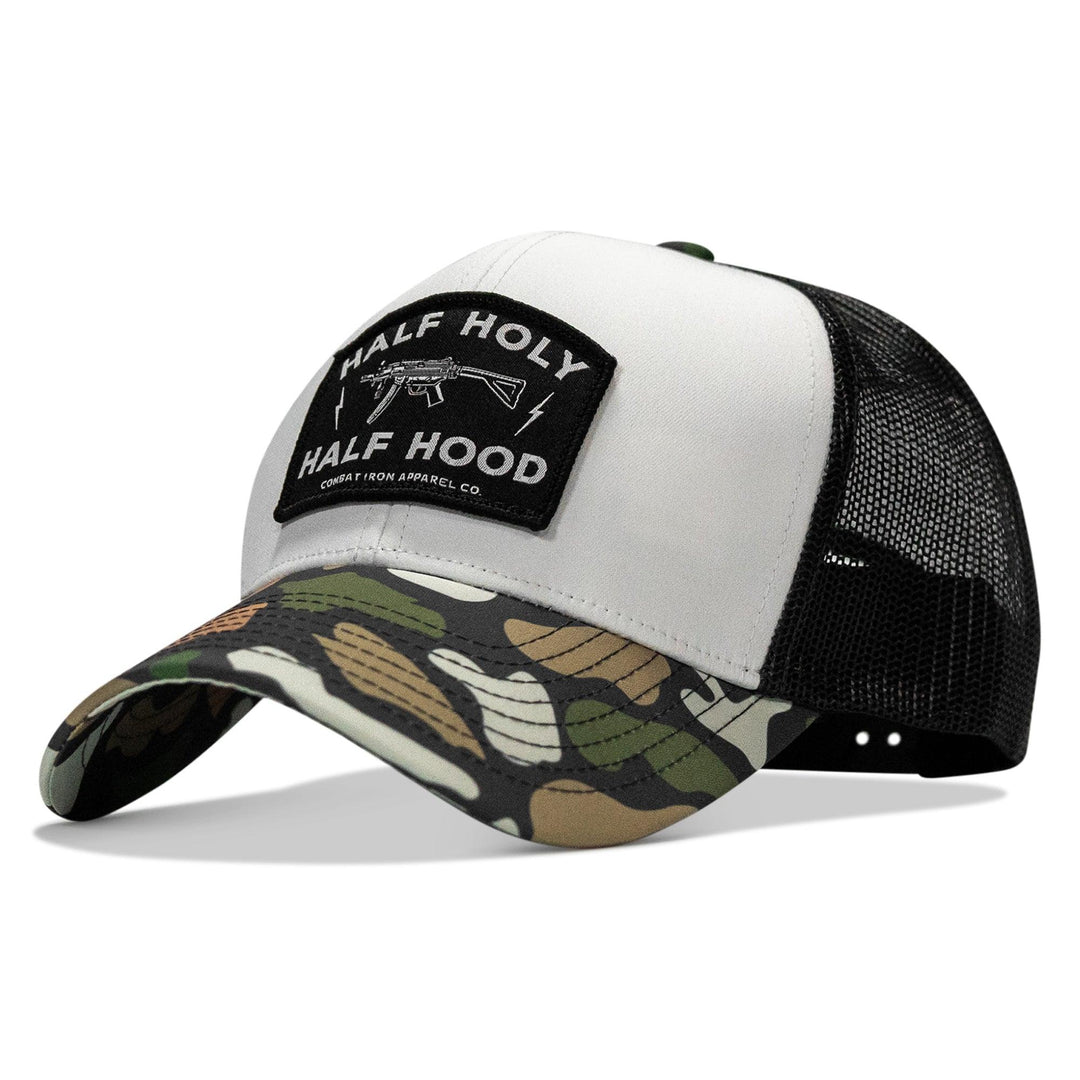One Revolver Surfboards - Half Holy. Half Hood. Patch Snapback Hat HEADWEAR
