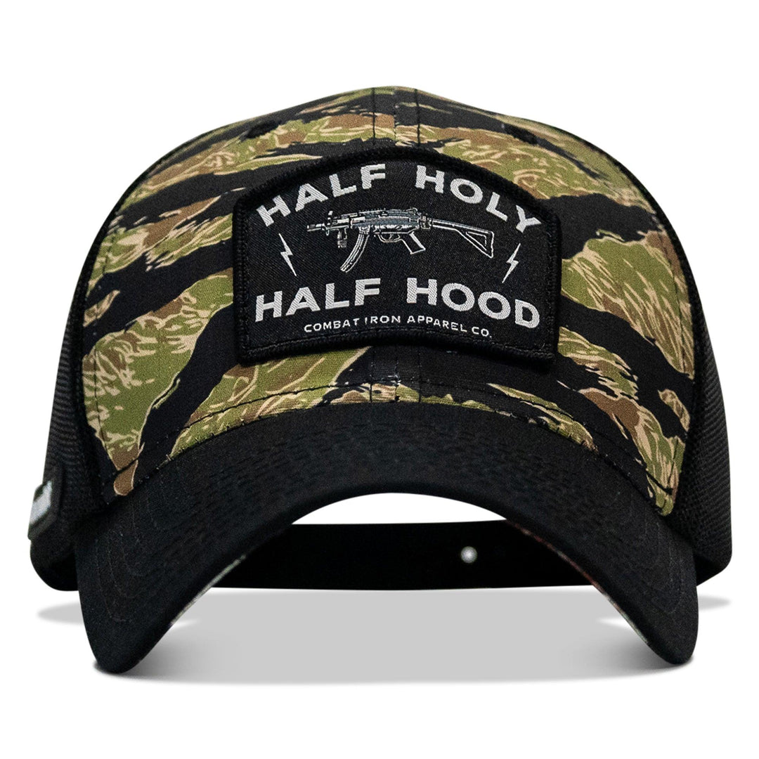 One Revolver Surfboards - Half Holy. Half Hood Patch Original Ripstop Snapback Hat HEADWEAR