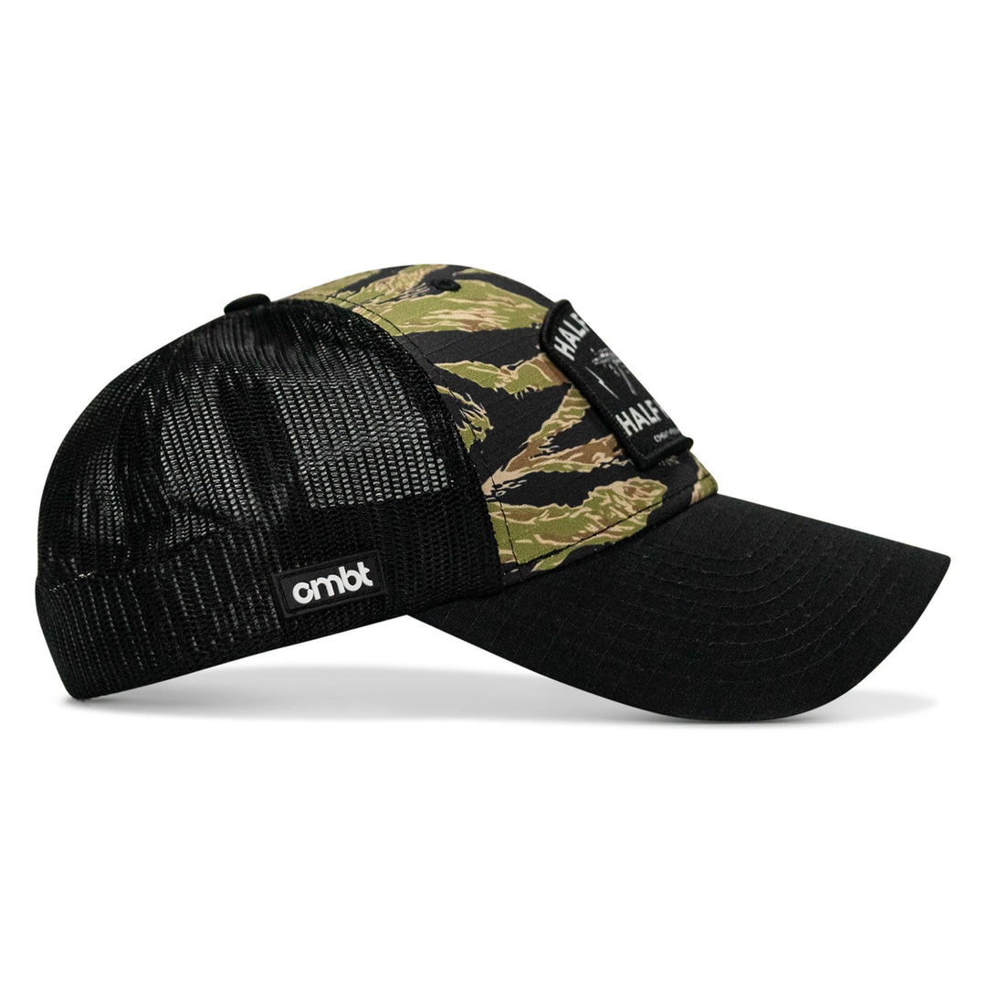 One Revolver Surfboards - Half Holy. Half Hood Patch Original Ripstop Snapback Hat HEADWEAR