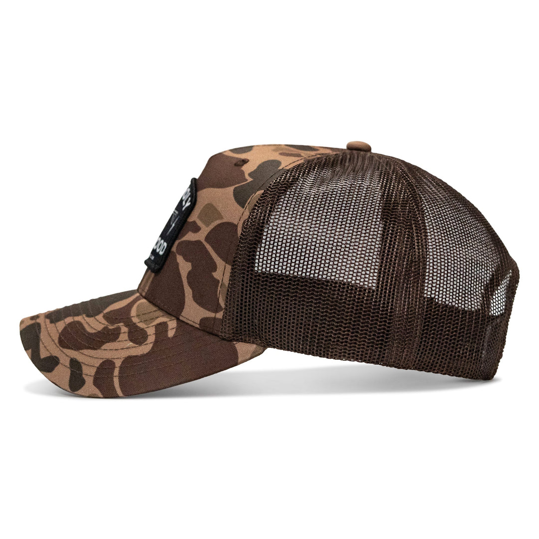 Half Holy. Half Hood. Patch Snapback Hat