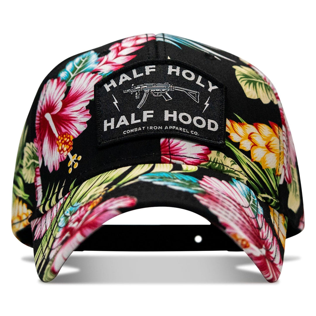 One Revolver Surfboards - Half Holy. Half Hood. Patch Snapback Hat HEADWEAR