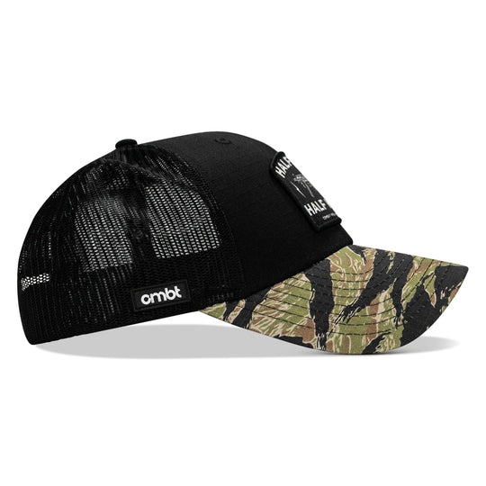 One Revolver Surfboards - Half Holy. Half Hood Patch Original Ripstop Snapback Hat HEADWEAR