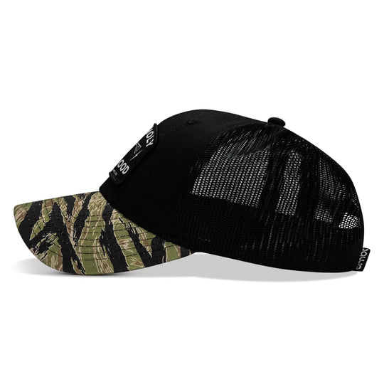 One Revolver Surfboards - Half Holy. Half Hood Patch Original Ripstop Snapback Hat HEADWEAR