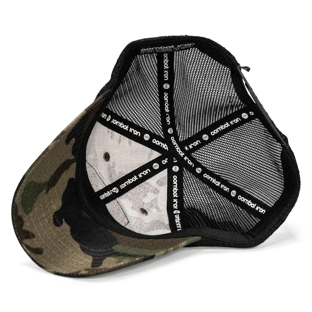 One Revolver Surfboards - Half Holy. Half Hood Patch. Tactical Ripstop Mesh Snapback Hat HEADWEAR