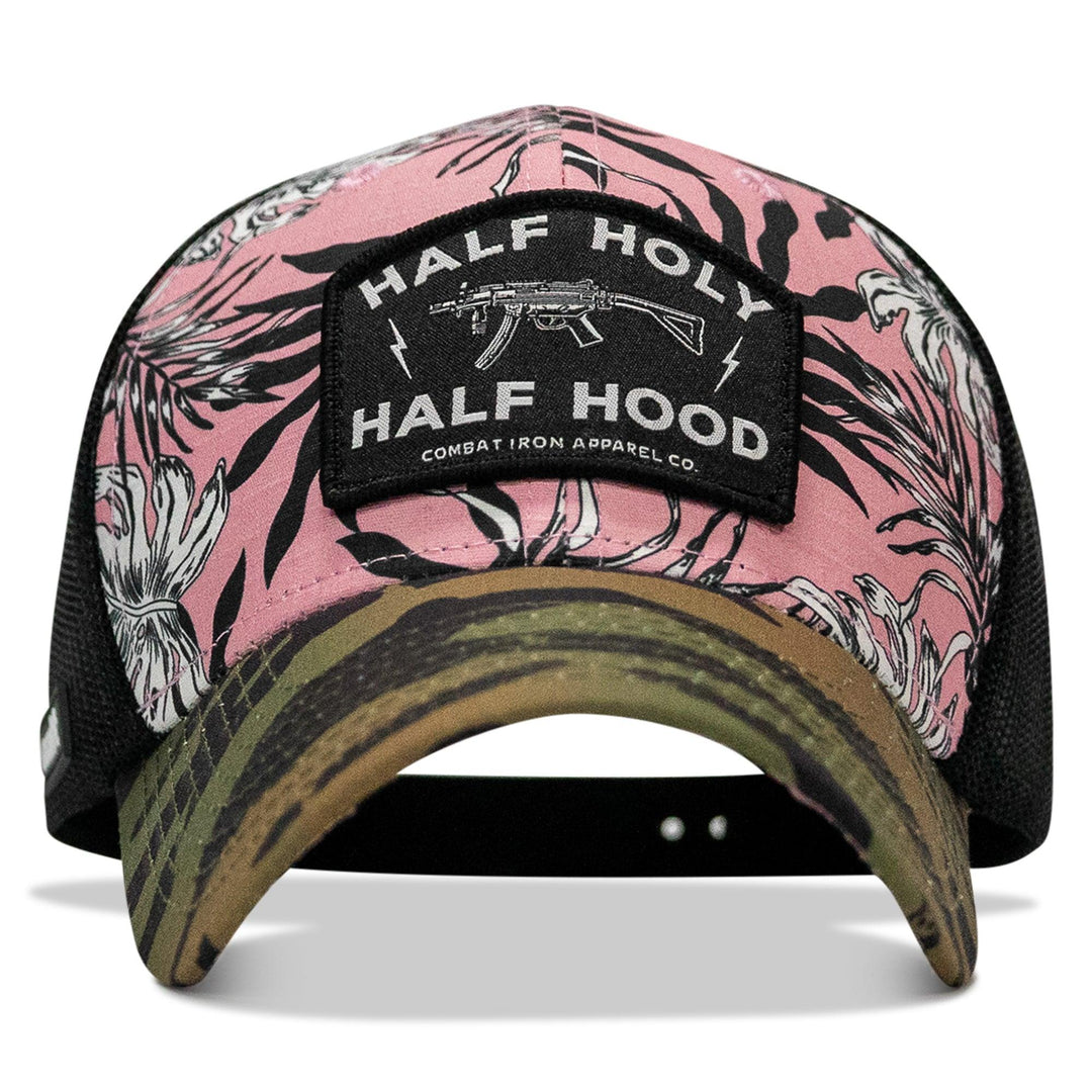 One Revolver Surfboards - Half Holy. Half Hood Patch Original Ripstop Snapback Hat HEADWEAR