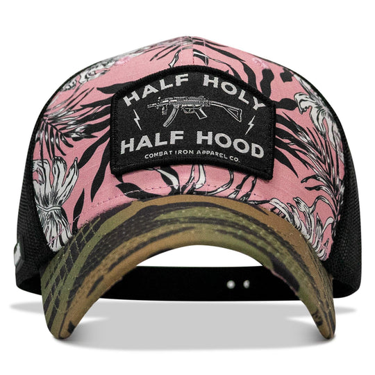 One Revolver Surfboards - Half Holy. Half Hood Patch Original Ripstop Snapback Hat HEADWEAR