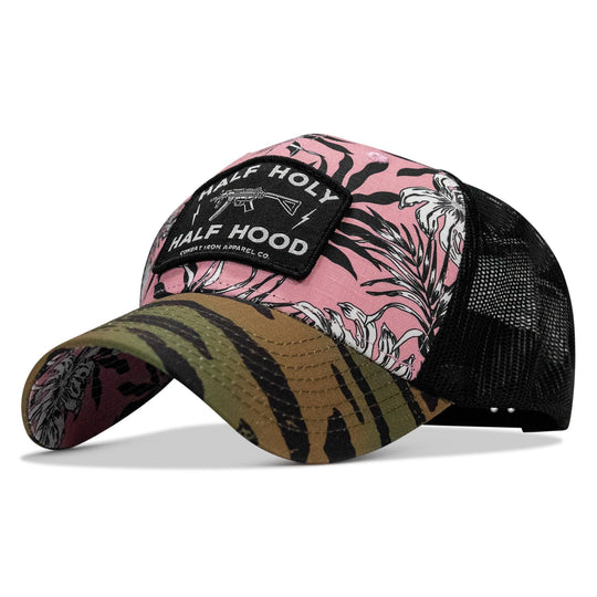 One Revolver Surfboards - Half Holy. Half Hood Patch Original Ripstop Snapback Hat HEADWEAR