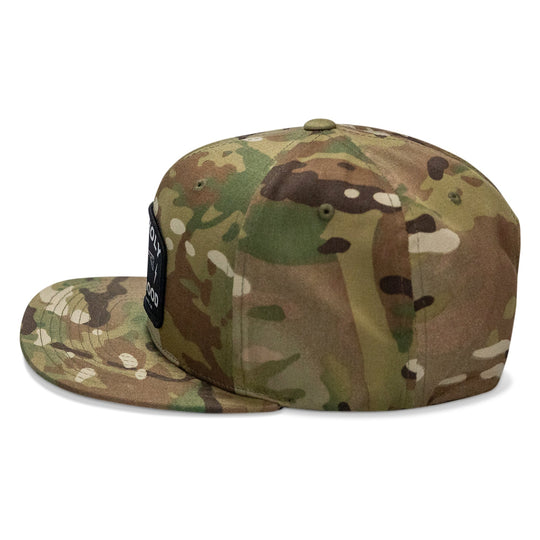 Half Holy. Half Hood. Flatbill Hat