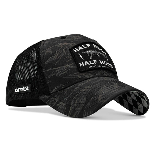 Half Holy. Half Hood Patch Original Ripstop Snapback Hat