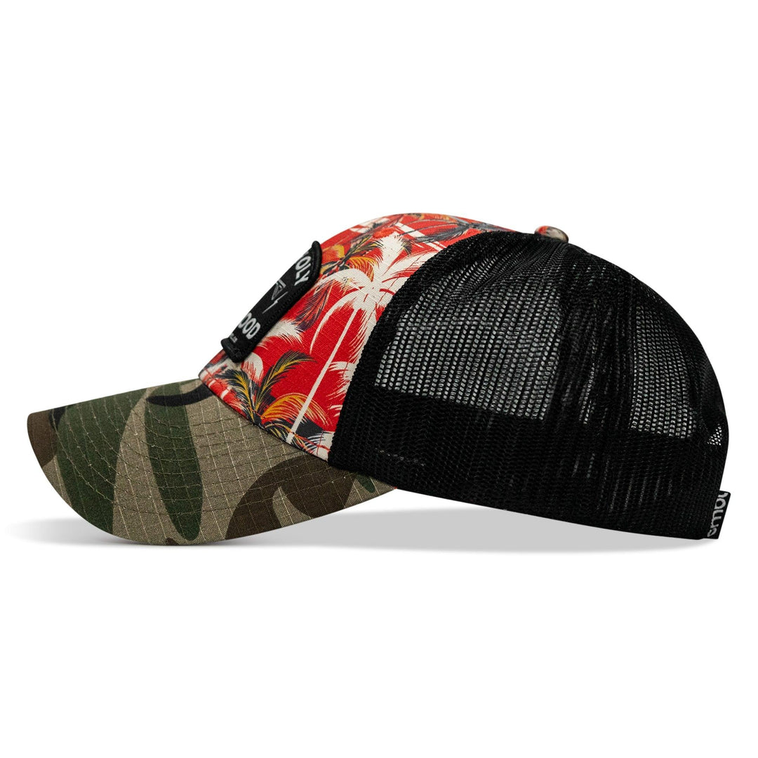 One Revolver Surfboards - Half Holy. Half Hood Patch Original Ripstop Snapback Hat HEADWEAR