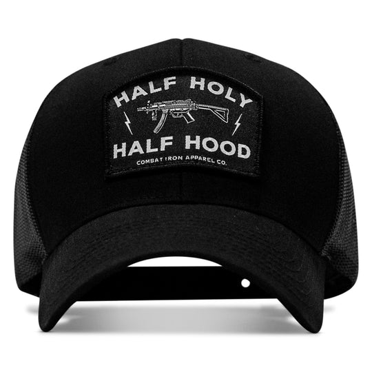 One Revolver Surfboards - Half Holy. Half Hood. Patch Snapback Hat HEADWEAR