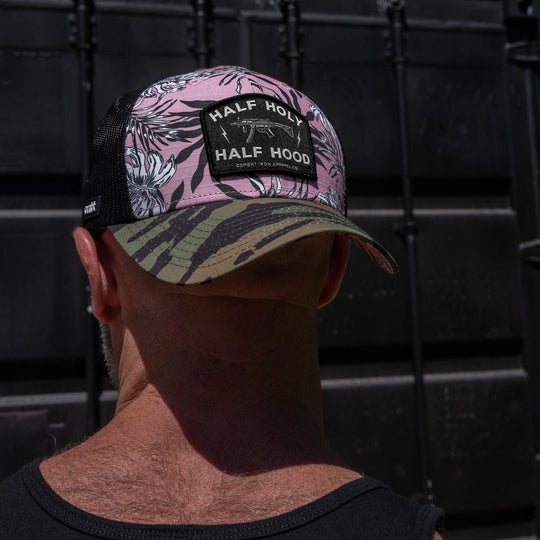 One Revolver Surfboards - Half Holy. Half Hood Patch Original Ripstop Snapback Hat HEADWEAR