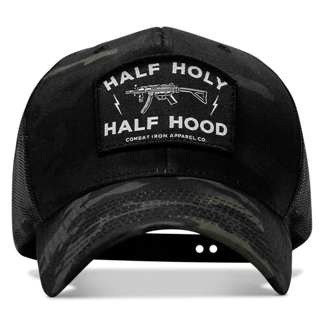 One Revolver Surfboards - Half Holy. Half Hood. Patch Snapback Hat HEADWEAR