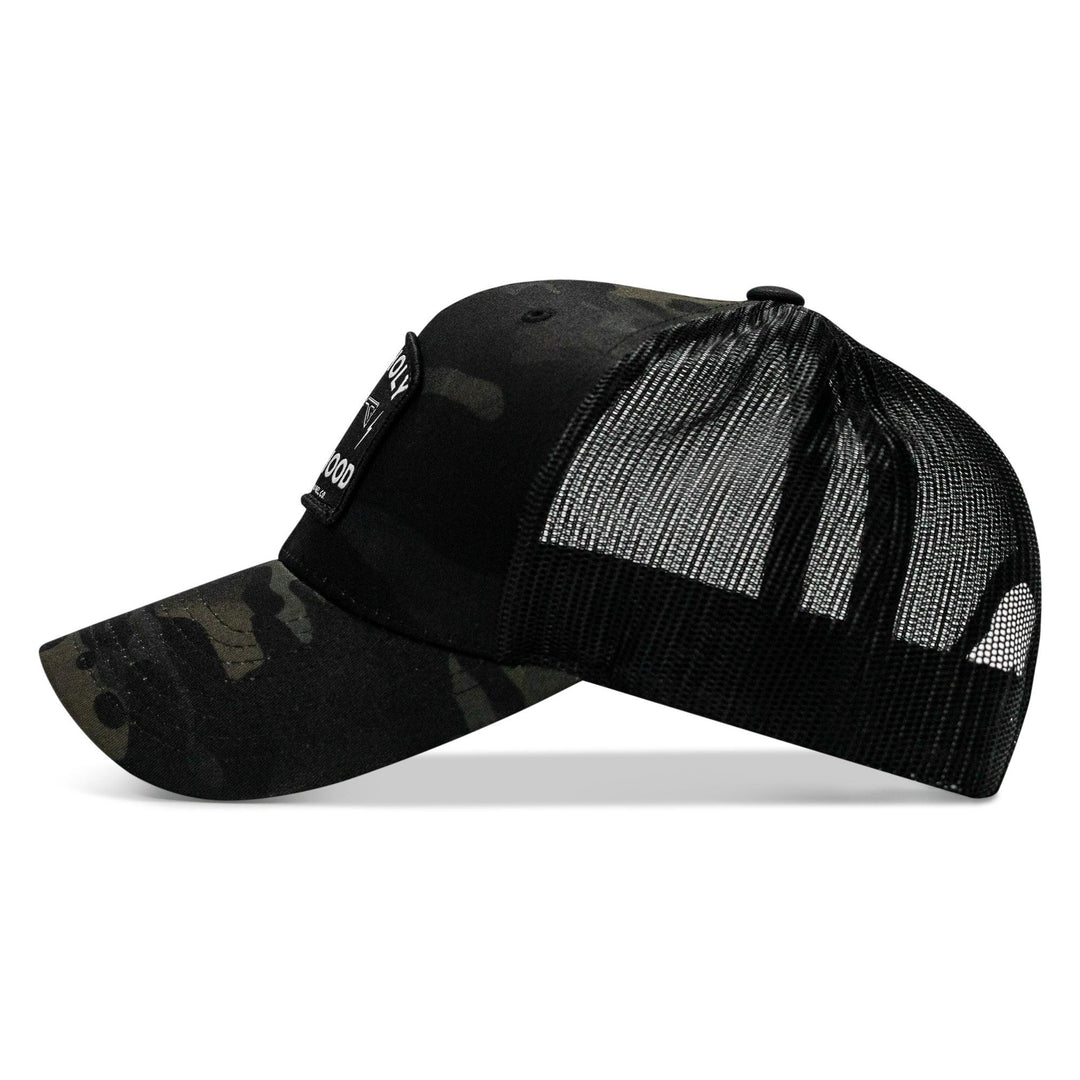 One Revolver Surfboards - Half Holy. Half Hood. Patch Snapback Hat HEADWEAR