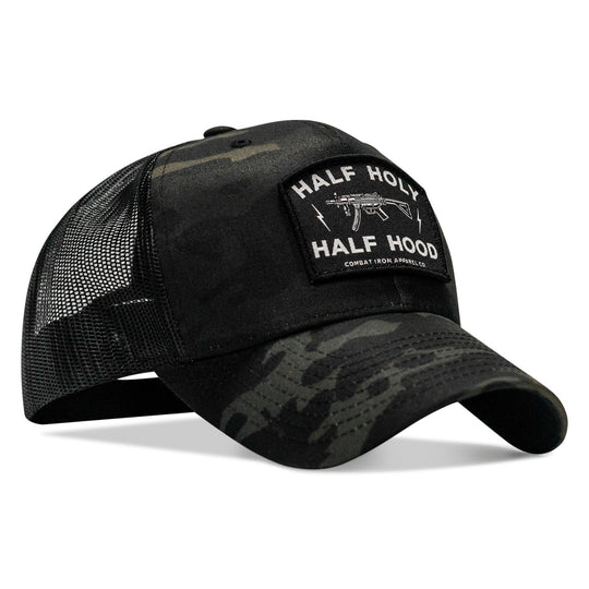 One Revolver Surfboards - Half Holy. Half Hood. Patch Snapback Hat HEADWEAR