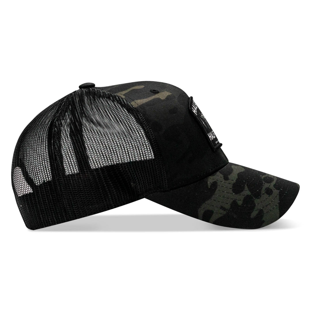 One Revolver Surfboards - Half Holy. Half Hood. Patch Snapback Hat HEADWEAR