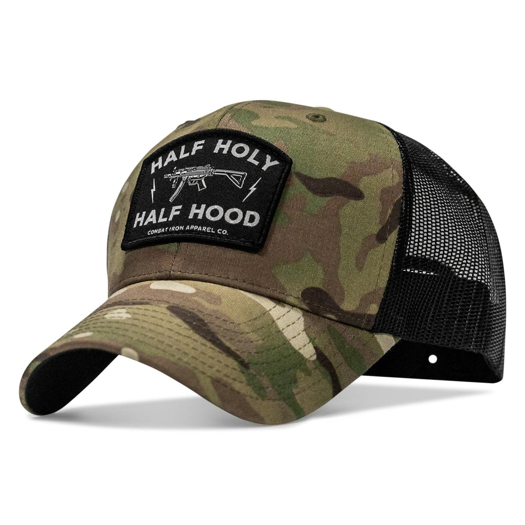 One Revolver Surfboards - Half Holy. Half Hood. Patch Snapback Hat HEADWEAR
