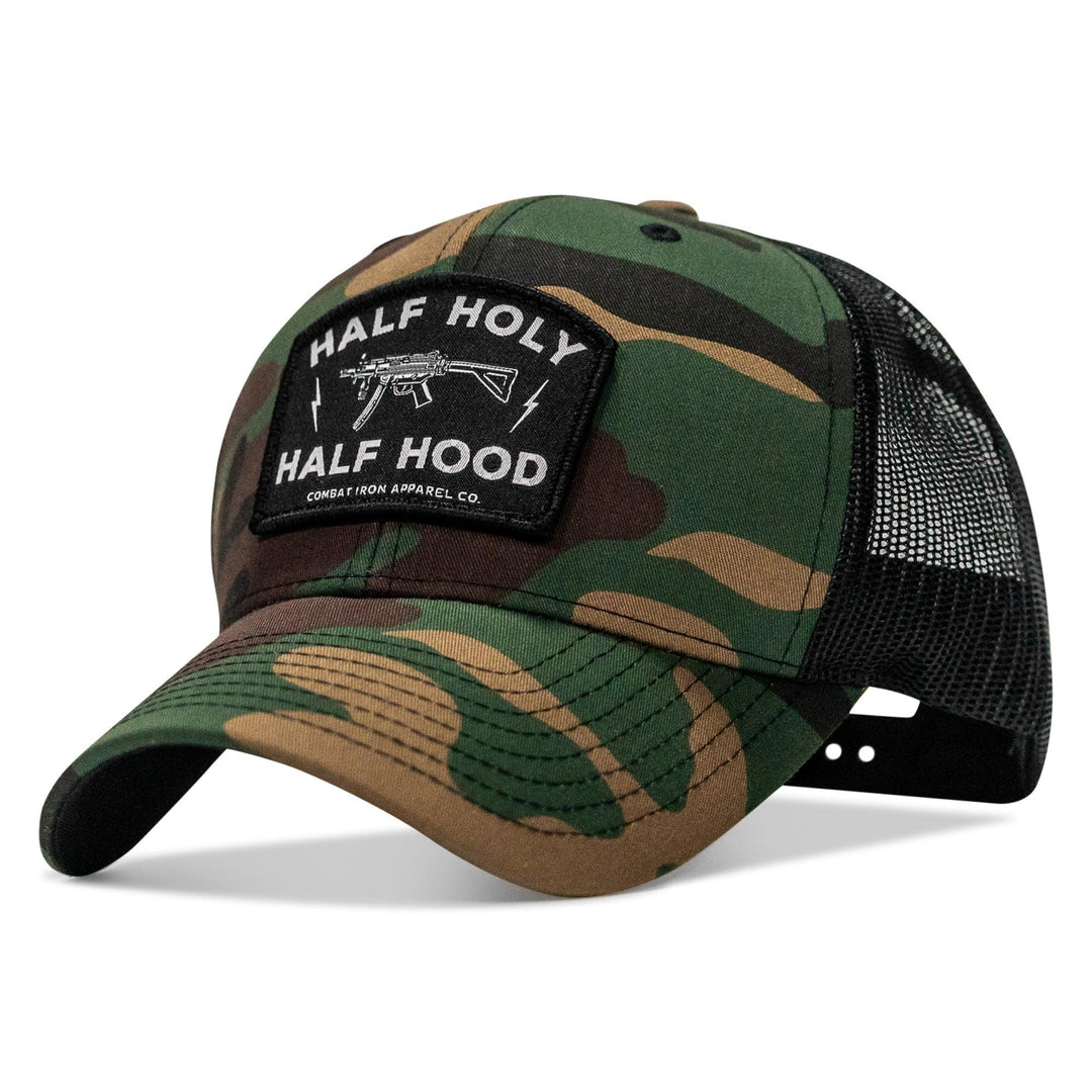 One Revolver Surfboards - Half Holy. Half Hood. Patch Snapback Hat HEADWEAR