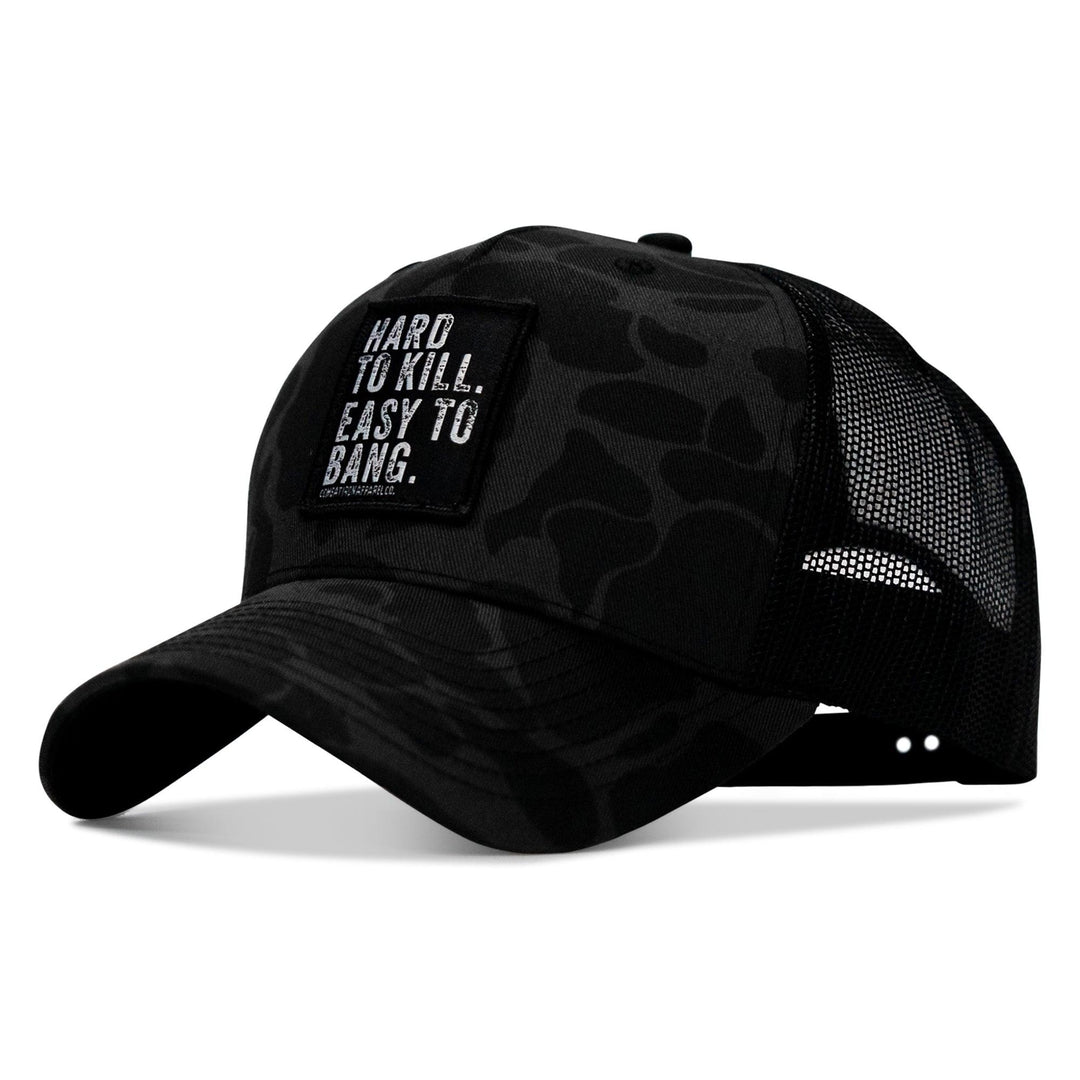 One Revolver Surfboards - Hard to Kill. Easy to Bang. Patch Snapback Hat HEADWEAR