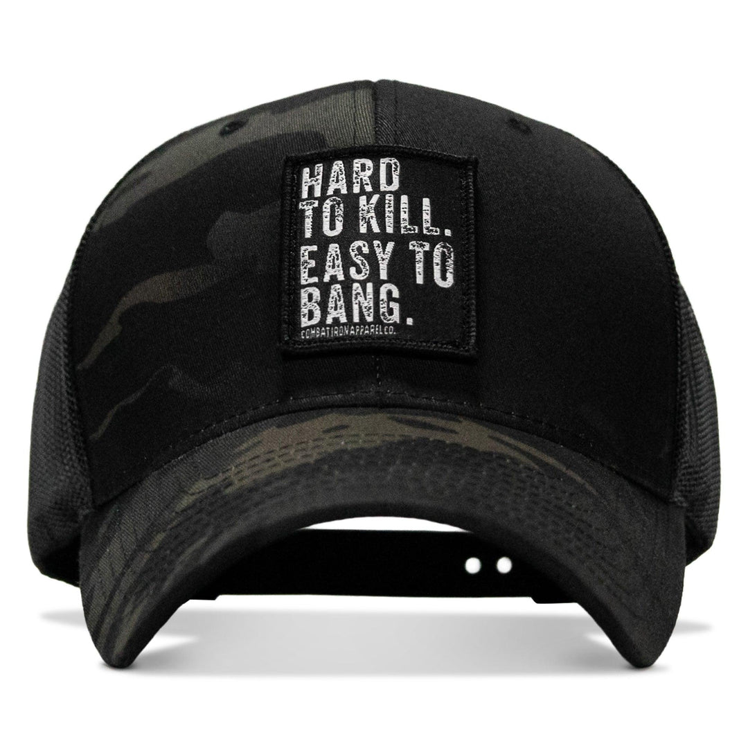 One Revolver Surfboards - Hard to Kill. Easy to Bang. Patch Snapback Hat HEADWEAR