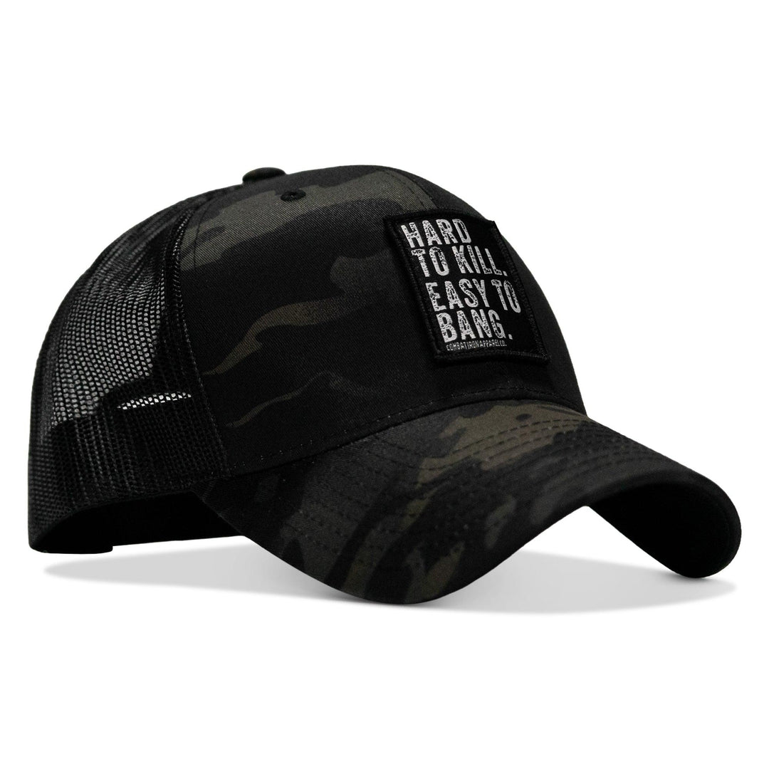 One Revolver Surfboards - Hard to Kill. Easy to Bang. Patch Snapback Hat HEADWEAR