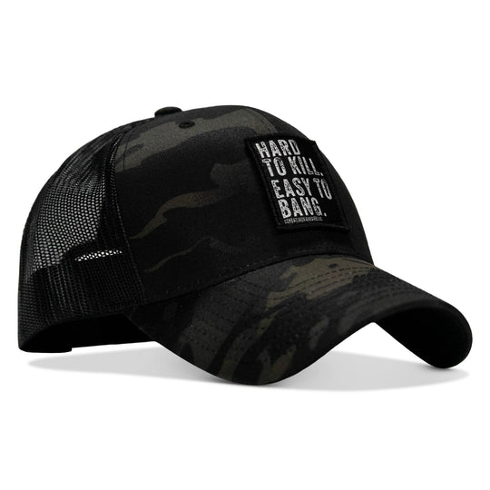 One Revolver Surfboards - Hard to Kill. Easy to Bang. Patch Snapback Hat HEADWEAR