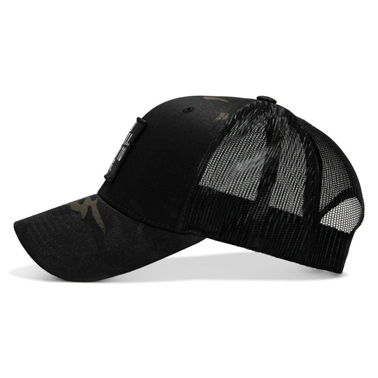 One Revolver Surfboards - Hard to Kill. Easy to Bang. Patch Snapback Hat HEADWEAR