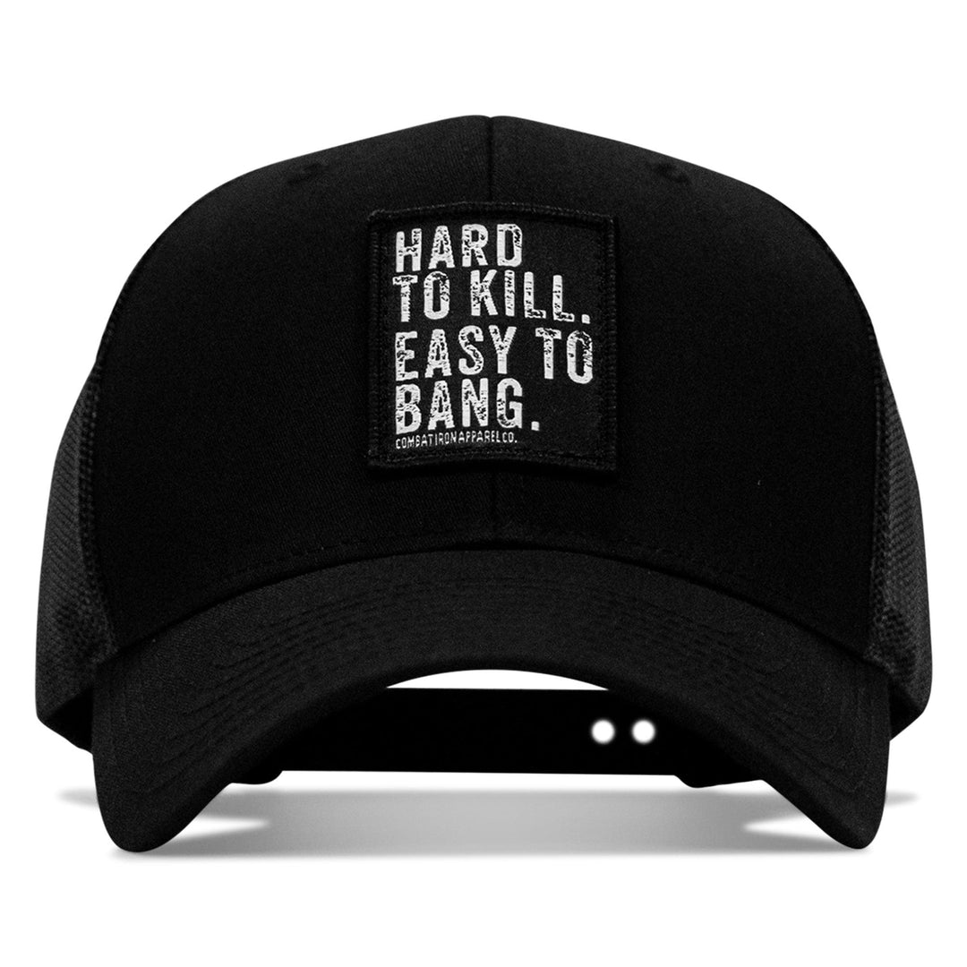 One Revolver Surfboards - Hard to Kill. Easy to Bang. Patch Snapback Hat HEADWEAR