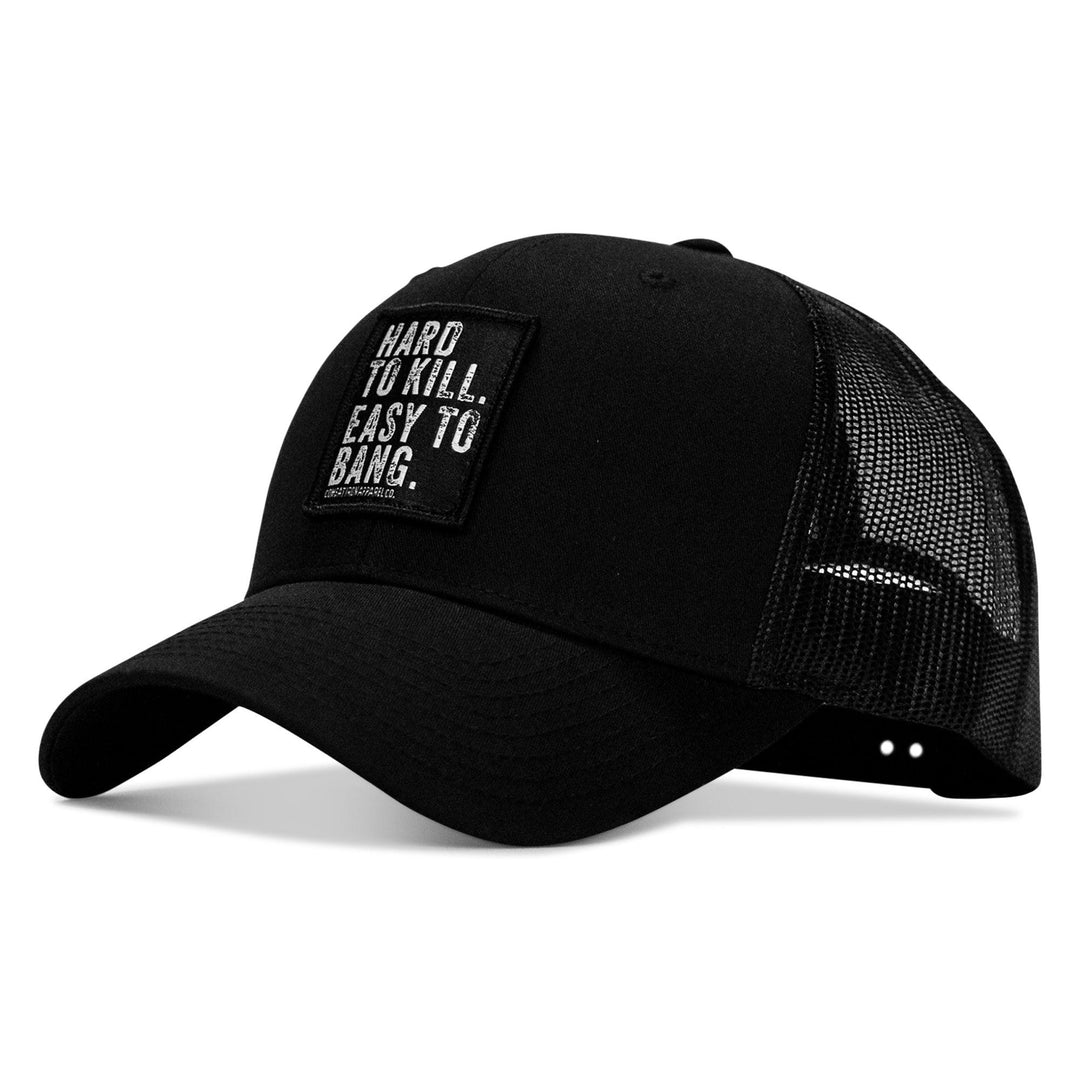One Revolver Surfboards - Hard to Kill. Easy to Bang. Patch Snapback Hat HEADWEAR