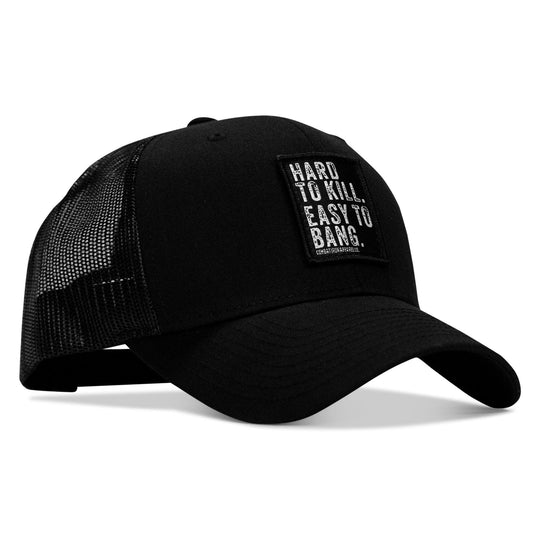 One Revolver Surfboards - Hard to Kill. Easy to Bang. Patch Snapback Hat HEADWEAR