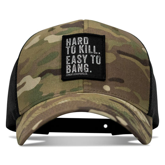 One Revolver Surfboards - Hard to Kill. Easy to Bang. Patch Snapback Hat HEADWEAR