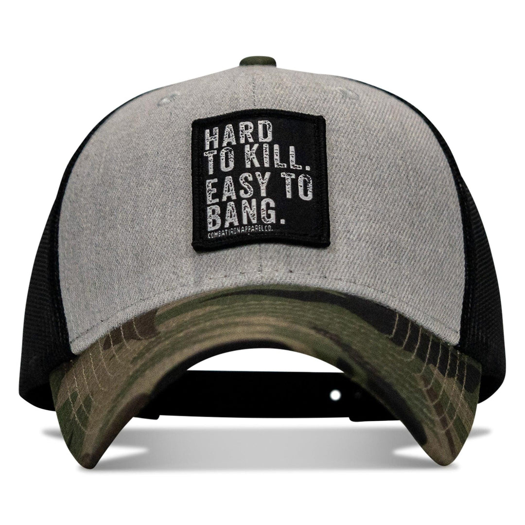 One Revolver Surfboards - Hard to Kill. Easy to Bang. Patch Snapback Hat HEADWEAR