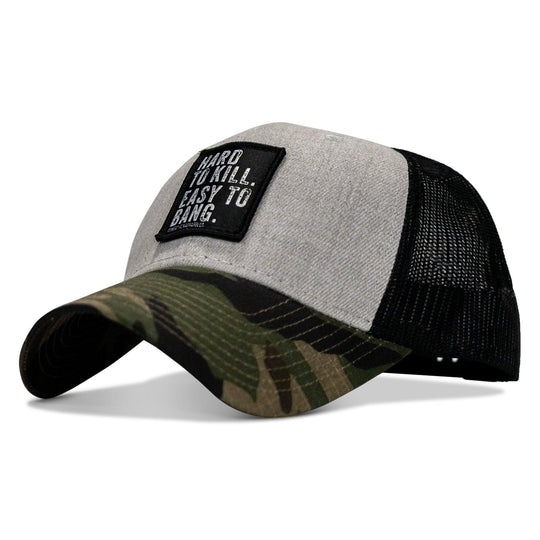 One Revolver Surfboards - Hard to Kill. Easy to Bang. Patch Snapback Hat HEADWEAR