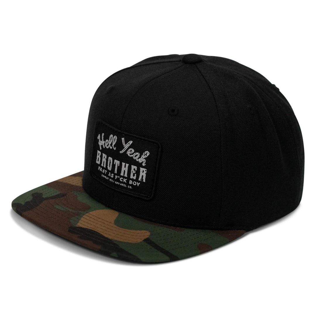 One Revolver Surfboards - Hell Yeah Brother Flatbill SnapBack Hat HEADWEAR