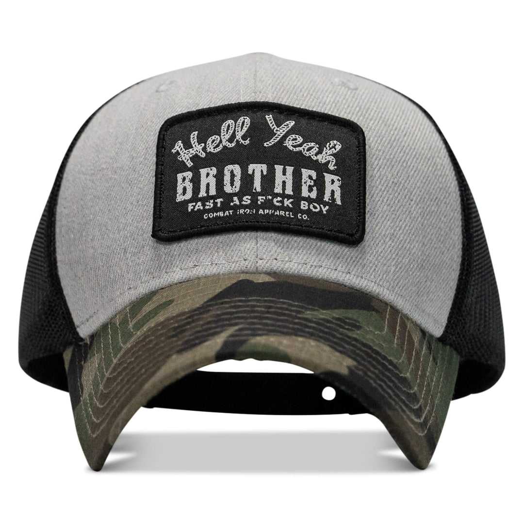 One Revolver Surfboards - Hell Yeah Brother Patch Snapback Hat HEADWEAR