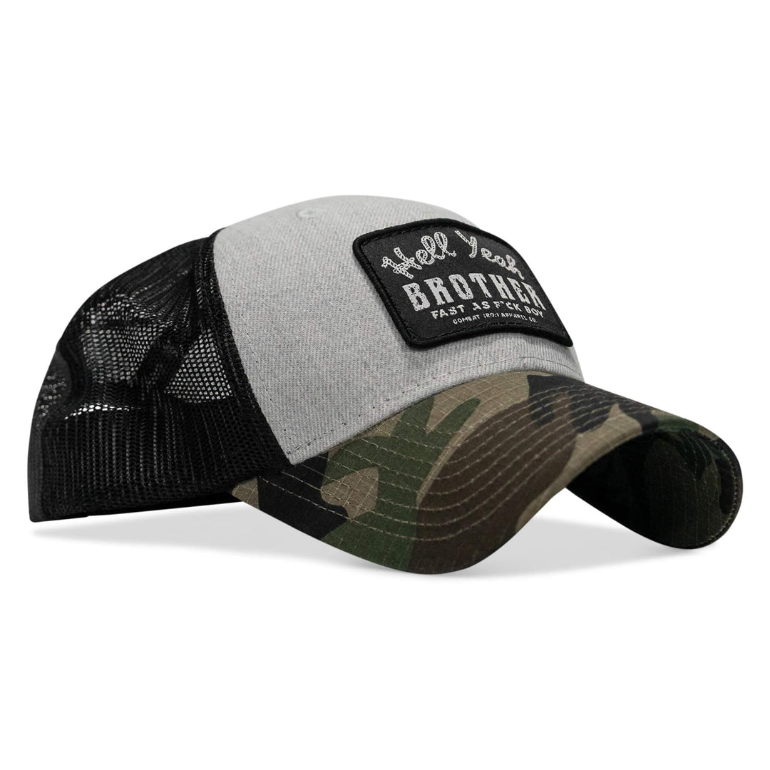 One Revolver Surfboards - Hell Yeah Brother Patch Snapback Hat HEADWEAR