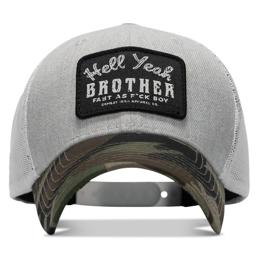 One Revolver Surfboards - Hell Yeah Brother Patch Snapback Hat HEADWEAR