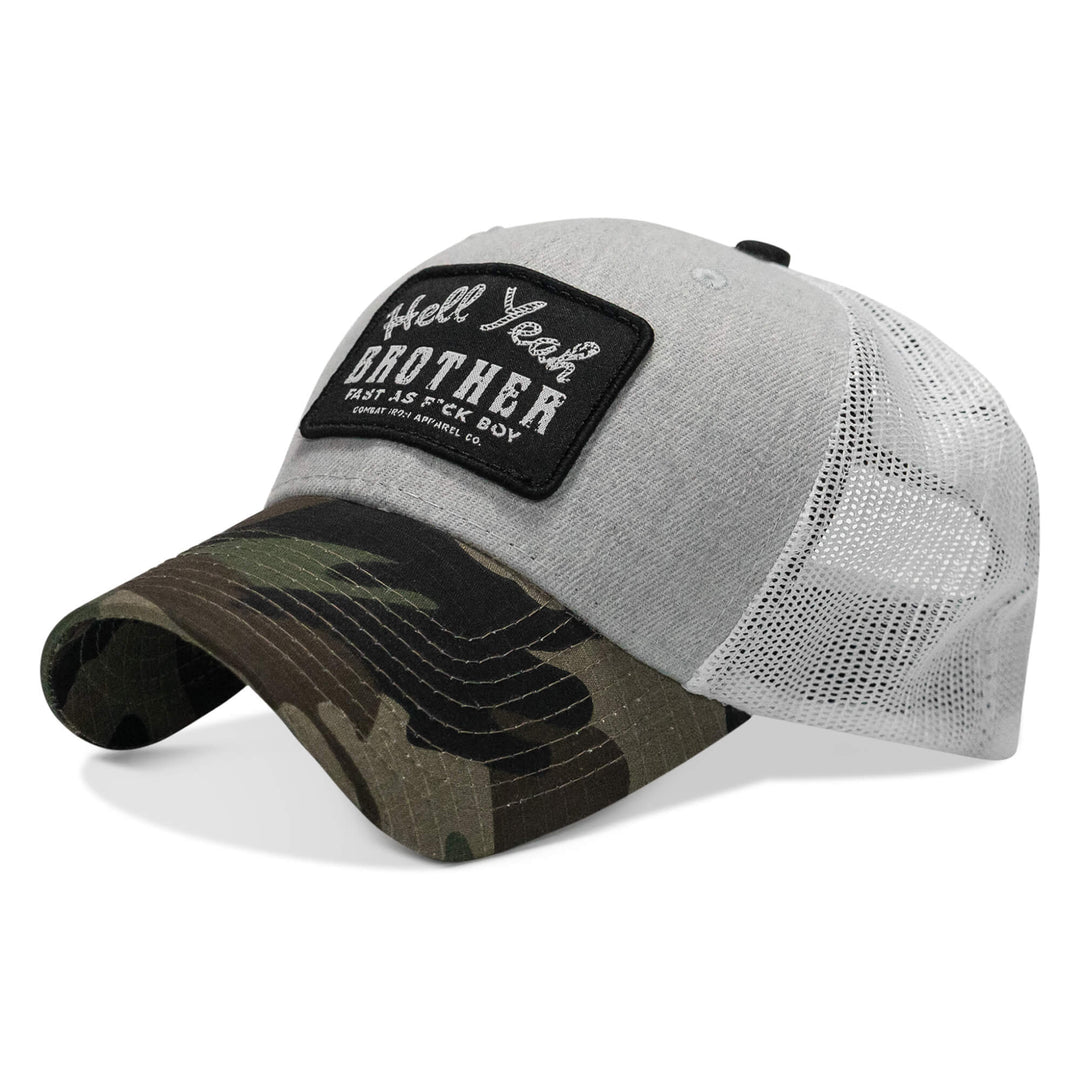One Revolver Surfboards - Hell Yeah Brother Patch Snapback Hat HEADWEAR