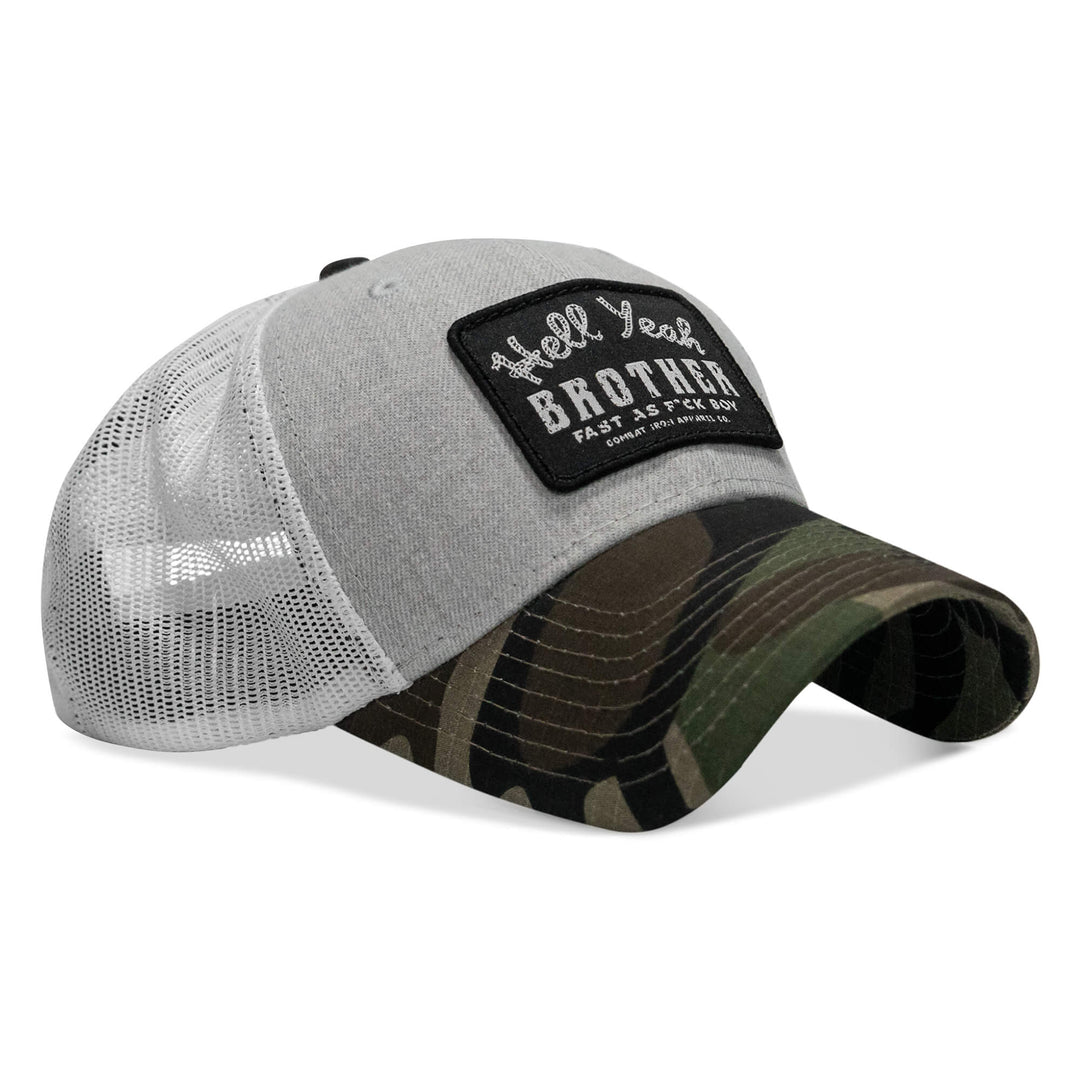 One Revolver Surfboards - Hell Yeah Brother Patch Snapback Hat HEADWEAR