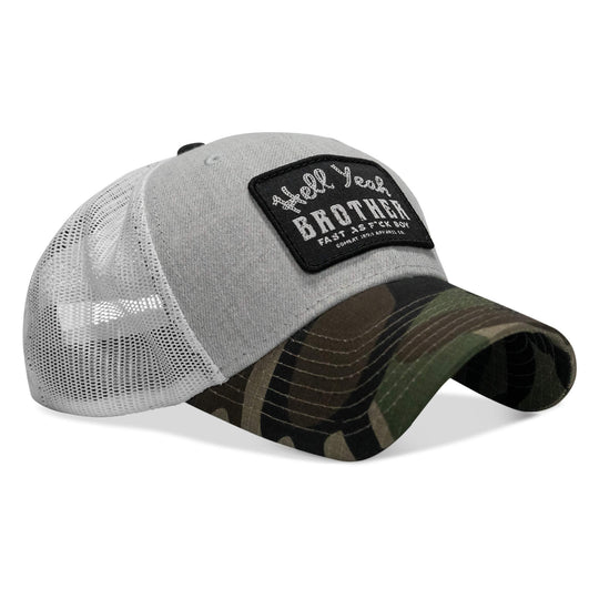 One Revolver Surfboards - Hell Yeah Brother Patch Snapback Hat HEADWEAR